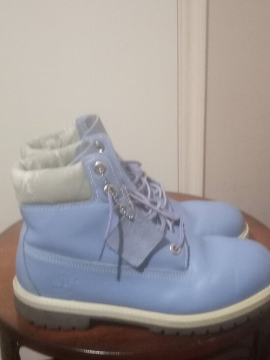 Timberland Other - Timberland Blue Waterproof Leather Boots Men's Sz. 6 / Women's 7.5